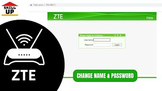 How To Change The WIFI Name and Password 2023 ZTE Router [upl. by Klinges728]