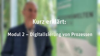 Kurz erklärt Modul 2 des Zertifikatsprogramms „Digitalisierung im Gesundheitswesen“ [upl. by Ysnap]