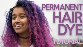 BRIGHT Hair Dye Tutorial Using PERMANENT Dyes  Clairol Professional FLARE Me Hair Dye Tutorial [upl. by Awram]