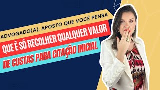 Aprenda a recolher as custas corretas para a citação inicial e acelere seus processos no TJRJ [upl. by Gebhardt128]