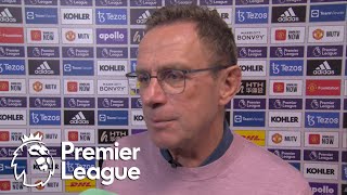 Ralf Rangnick praises Manchester United improvement v Chelsea  Premier League  NBC Sports [upl. by Ronnica186]