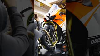 Ducati Panigale V4 Track Prep ASMR [upl. by Drofnil]