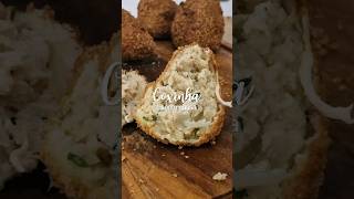 COXINHA DE FRANGO SEM MASSA  receita com frango desfiado [upl. by Nnaul]