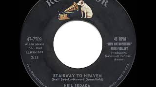 1960 HITS ARCHIVE Stairway To Heaven  Neil Sedaka [upl. by Coveney118]