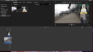 iMovie How to add Pictures over your Video [upl. by Kcirnek]