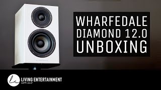 Unboxing Wharfedale Diamond 120 Bookshelf Speakers [upl. by Kery852]