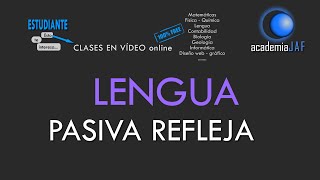 La Pasiva Refleja  Análisis Sintáctico Lengua Española sintaxis  academia JAF [upl. by Bruell]