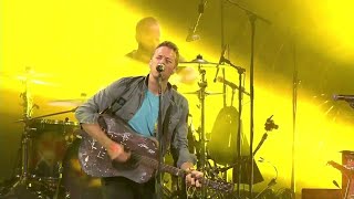 Coldplay  Yellow Live in Madrid 2011 [upl. by Akenihs]