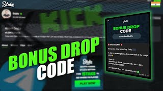 STAKE BONUS DROP CODE Hindi stake bonus india [upl. by Dolloff]