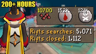 Loot from 200 Hours of Guardians of the Rift HC Group Ironman 53 OSRS [upl. by Raddatz]