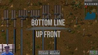 Factorio  1 to 2 1 to 4 and 1 to 3 belt balanced splitters [upl. by Nicholas]