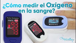 ¿Cómo medir el oxígeno en la sangre [upl. by Neetsyrk]