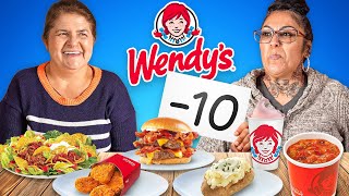 Mexican Moms try Wendys for the first time and [upl. by Weismann]