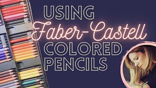 Using my FABERCASTELL colored pencils on this Medusa  A PencilStash Coloring Tutorial [upl. by Mendel]