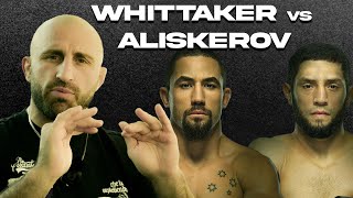 Breakdowns With Volk  UFC Saudi Arabia  Whittaker Vs Aliskerov [upl. by Mettah]