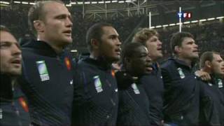 France  Nouvelle Zélande 20  18 avec hymnes et Haka 2007 [upl. by Maril]