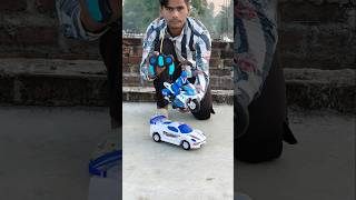 Remote control police bike ke sath kar ki testing 🚗🏍️ shorts car bike [upl. by Lederer]