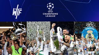 Real Madrid • Road To Glory2014201620172018 • All UCL Final Goals HD [upl. by Rehpatsirhc249]