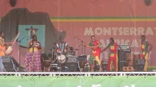 Jalikunda delights the crowd at the 1st Montserrat African Music Festival [upl. by Magen880]