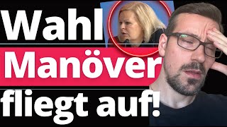 Nach Solingen Faesers Wahlkampf GAU [upl. by Valiant780]