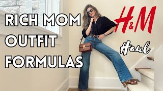 HampM Haul 2024  Summer to Fall Transitional Outfits for Rich Mom Style [upl. by Lemaj]