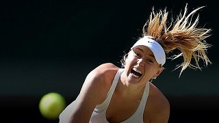 Dopo 15 mesi di squalifica torna a giocare la tennista russa Maria Sharapova [upl. by Mirth]