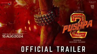 Pushpa 2  The Rule  Trailer  Allu Arjun Rashmika M  Sukumar Vijay S  15 aug 2024 [upl. by Lisa]