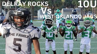 UPSET ALERT 10U ACTION DELRAY ROCKS561VS 3 WEST ORLANDO JAGS 407 explore cameramanced sports [upl. by Aonehc]