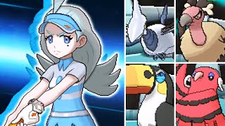 Pokémon Sun amp Moon  Elite Four Kahili Battle HQ [upl. by Alyssa]