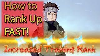 HOW TO RANK UP VR MASTER TRAINNG QUICKLY  SHINOBI STRIKER TIP [upl. by Terpstra]