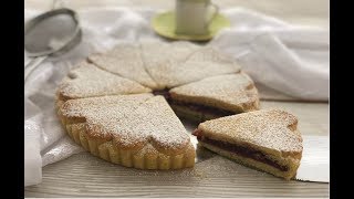 Crostata alla Marmellata di Arance  Ricetta in 1 minuto [upl. by Nagem104]