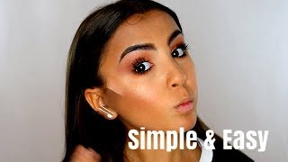 BEGINNERS TUTORIAL  BRONZE EYE WITH COPPER CUT CREASE [upl. by Niela]