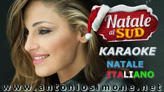 NATALE ITALIANO  ANNA TATANGELO  KARAOKE  BASE [upl. by Anselm]