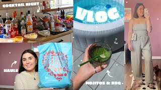 VLOG  GIRLY COCKTAIL NIGHT BBQ HAULS amp LONG CHATS  Chloe Ellis [upl. by Meara]