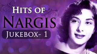 Nargis Dutt Top Songs Collection in Bollywood HD  Best Of Nargis Hits JUKEBOX  Old Is Gold [upl. by Makell]