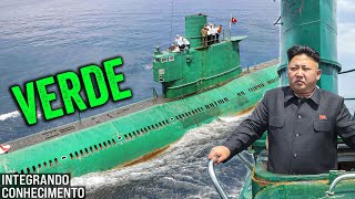 É por isso que os submarinos são verdes na Coreia do Norte [upl. by Utta5]