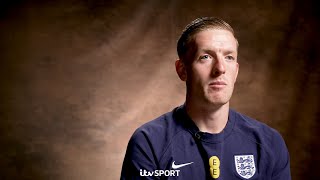 Record Breaking Goalkeeper Jordan Pickford Speaks On His England Heroics  Euro 2024  ITV Sport [upl. by Yazbak172]