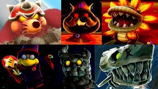 Super Mario Galaxy  All Bosses [upl. by Ihdin]