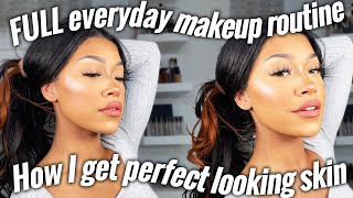 FULL EVERYDAY MAKEUP ROUTINE updated [upl. by Millburn]