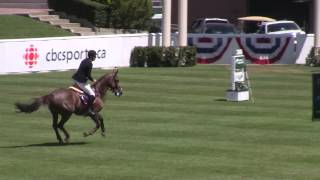 Farfelu de la Pomme  Spruce Meadows 1m50 W5 2013 [upl. by Anelhtac]