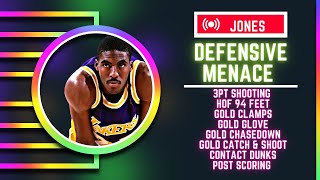 CRAZY POST SCORING DEFENSIVE MENACE BUILD FOR NBA 2K24 NEXT GEN [upl. by Hajan]