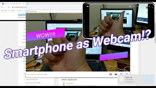 How to make smartphone as webcam using iVCam USB connection [upl. by Retnyw]