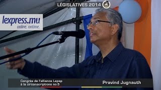 Pravind Jugnauth «Dimoun p dir mwa mam inn fini vire» [upl. by Trever]