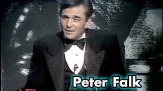 Peter Falk Salutes Frank Capra at AFI Life Achievement Award [upl. by Stormy]