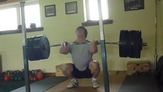 226kg Front Squat 89kg [upl. by Anohs171]