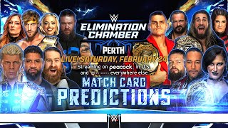 WWE Elimination Chamber 2024  Early Card v4 [upl. by Bliss576]