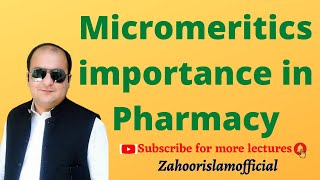 Micromeritics importance in Pharmacy [upl. by Helfand]