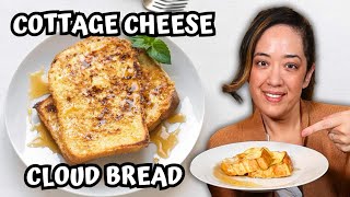 This Cottage Cheese Cloud Bread is Low Carb amp High Protein [upl. by Hrutkay256]