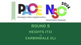 2024 PACE NSC Round 5 Heights TX vs Carbondale IL [upl. by Noxid]