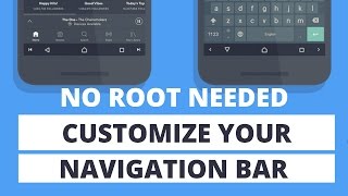 Customize Navigation Bar Without ROOT  New Nougat Hidden Feature [upl. by Anoit]